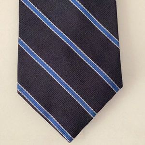 Stratton-Crooke striped silk tie